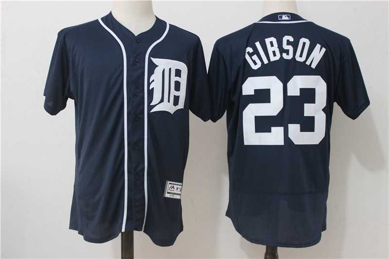 Detroit Tigers #23 Kirk Gibson Navy Blue Flexbase Jersey,We sell and wholesale Detroit Tigers #23 Kirk Gibson Navy Blue Flexbase Jersey on line form chian!